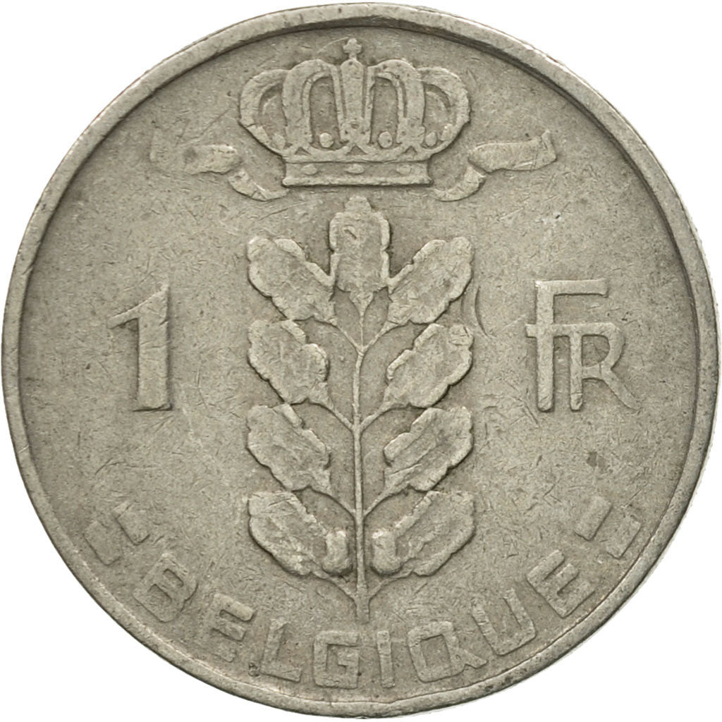 Coin, Belgium, Franc, 1955, VF(30-35), Copper-nickel, KM:142.1