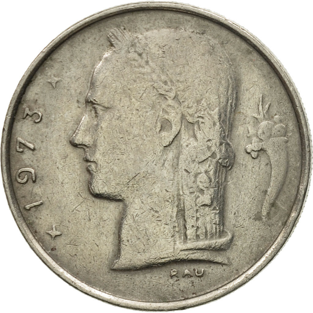 Coin, Belgium, Franc, 1973, VF(30-35), Copper-nickel, KM:142.1