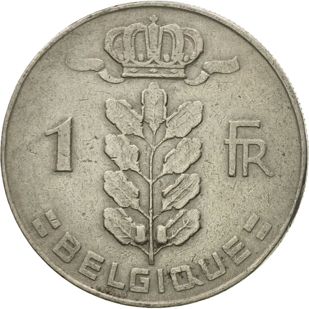 Münze, Belgien, Franc, 1950, S+, Copper-nickel, KM:142.1