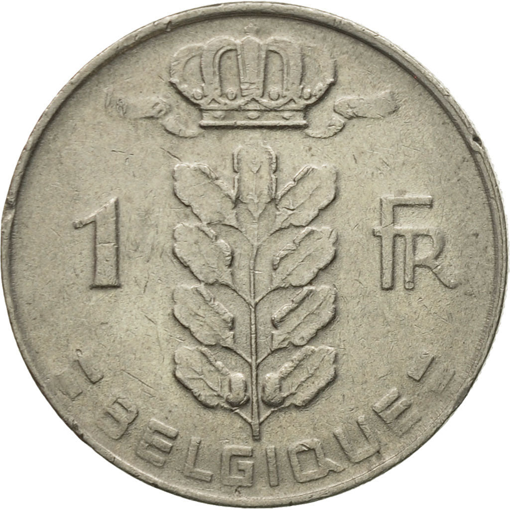 Coin, Belgium, Franc, 1980, VF(30-35), Copper-nickel, KM:142.1