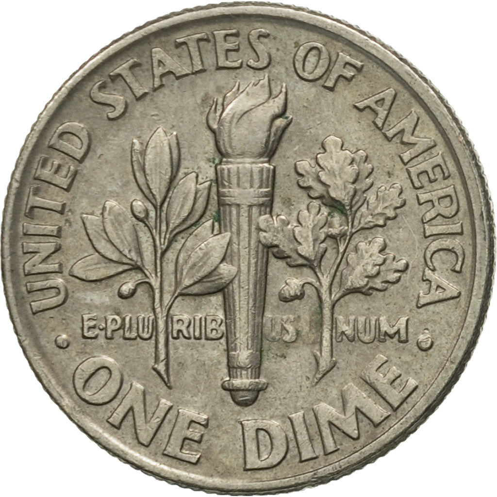 Coin, United States, Roosevelt Dime, Dime, 1991, U.S. Mint, Denver, EF(40-45)