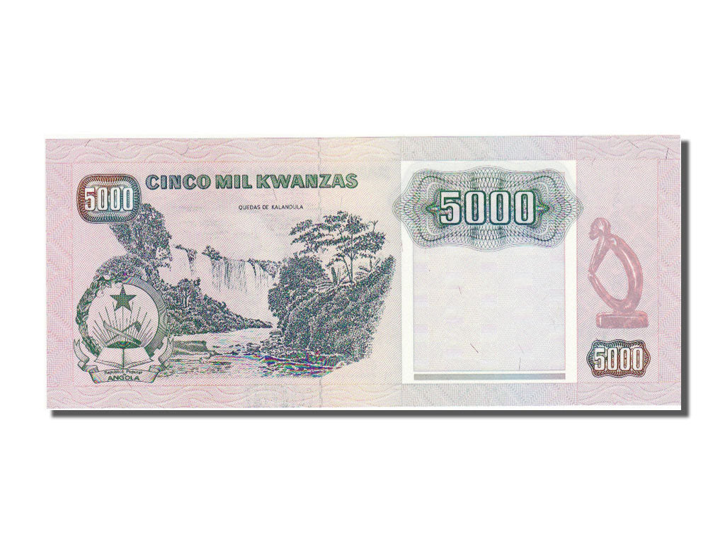 Angola, 5000 Kwanzas, 1991, KM #130c, 1991-02-04, UNC(65-70), DL3668784