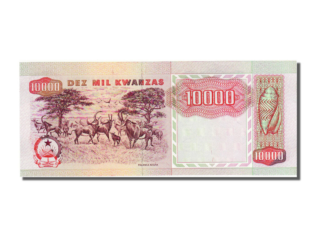 Angola, 10,000 Kwanzas, 1991, KM #131b, 1991-02-04, UNC(65-70), EK8841051