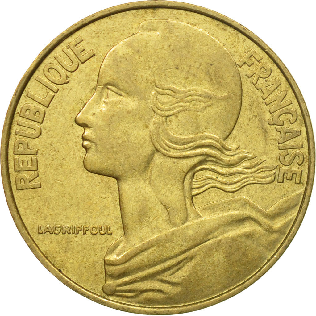 Coin, France, Marianne, 20 Centimes, 1992, Paris, EF(40-45), Aluminum-Bronze