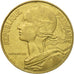 Coin, France, Marianne, 20 Centimes, 1992, Paris, EF(40-45), Aluminum-Bronze