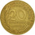 Coin, France, Marianne, 20 Centimes, 1976, Paris, EF(40-45), Aluminum-Bronze