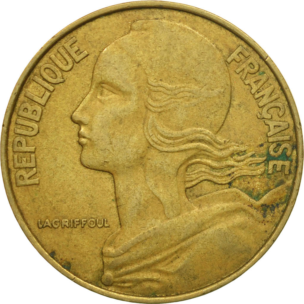 Coin, France, Marianne, 20 Centimes, 1988, Paris, VF(30-35), Aluminum-Bronze
