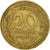 Coin, France, Marianne, 20 Centimes, 1967, Paris, EF(40-45), Aluminum-Bronze