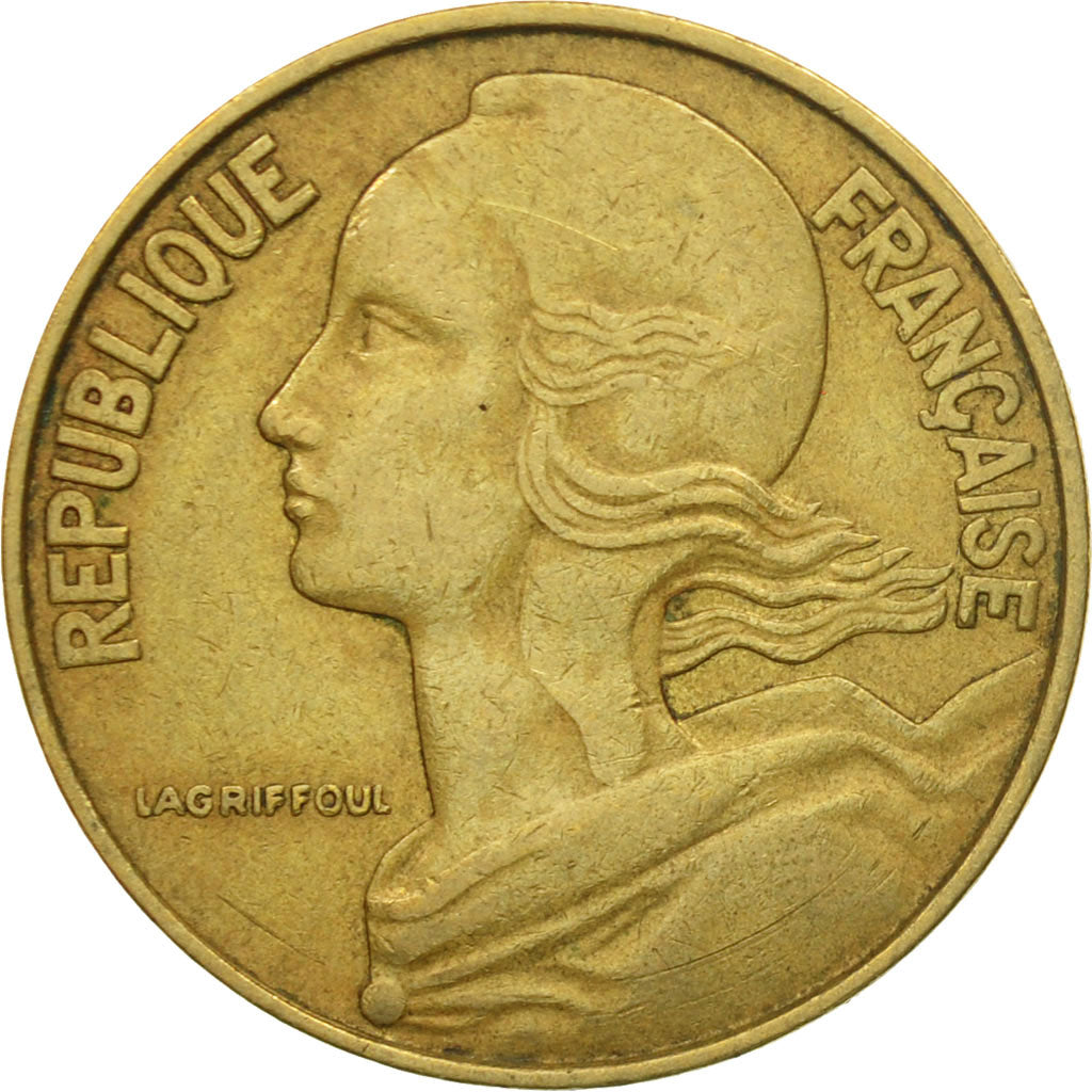 Coin, France, Marianne, 20 Centimes, 1972, Paris, EF(40-45), Aluminum-Bronze