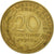 Coin, France, Marianne, 20 Centimes, 1972, Paris, EF(40-45), Aluminum-Bronze