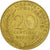 Coin, France, Marianne, 20 Centimes, 1975, Paris, EF(40-45), Aluminum-Bronze