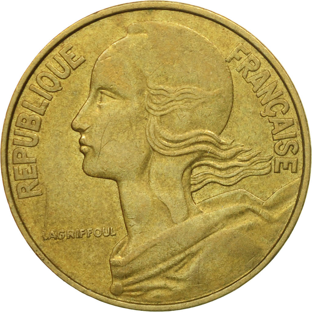 Coin, France, Marianne, 20 Centimes, 1980, Paris, EF(40-45), Aluminum-Bronze