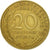 Coin, France, Marianne, 20 Centimes, 1973, Paris, EF(40-45), Aluminum-Bronze