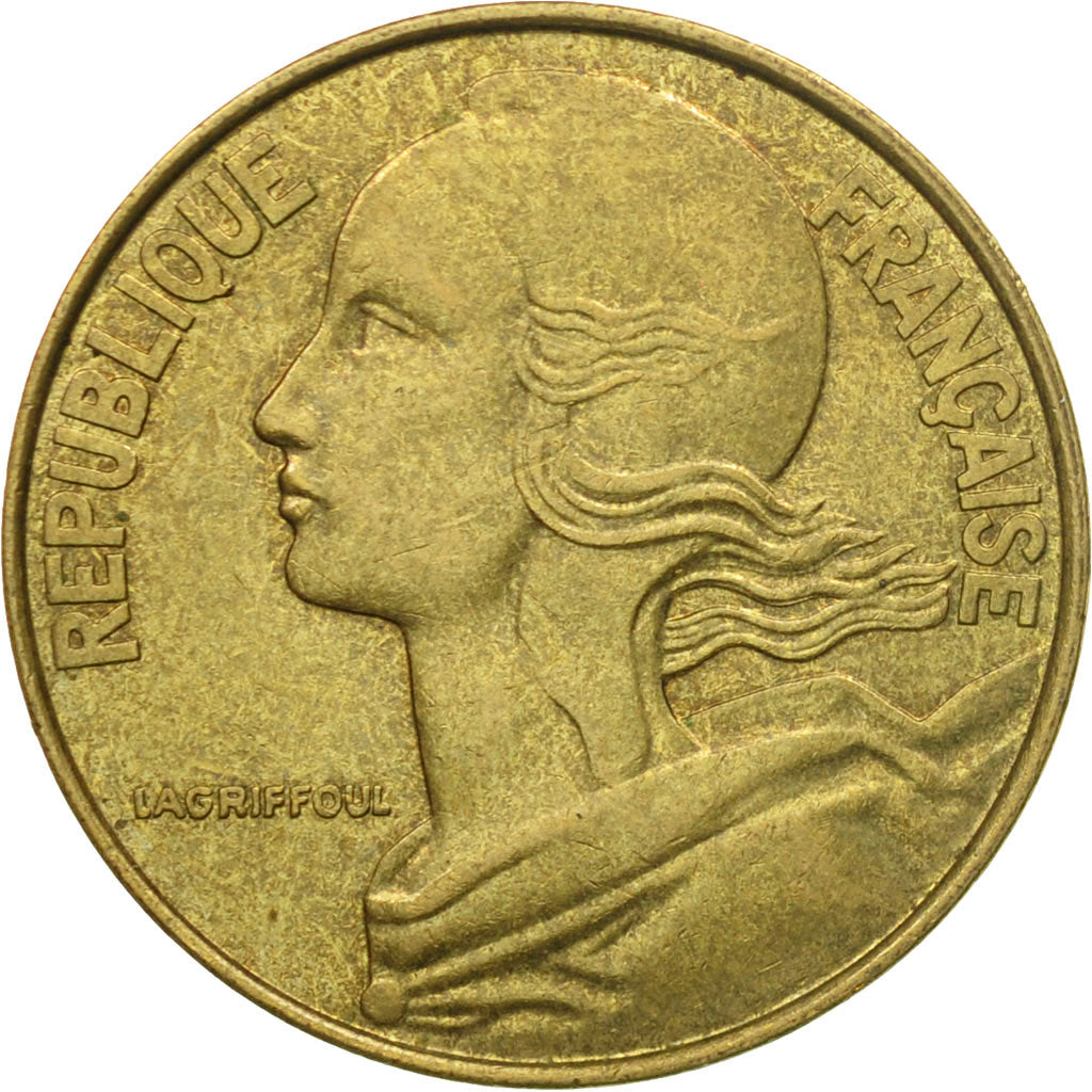 Moneta, Francia, Marianne, 20 Centimes, 1993, Paris, BB, Alluminio-bronzo