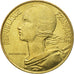 Moneta, Francja, Marianne, 20 Centimes, 2000, Paris, EF(40-45), Aluminium-Brąz