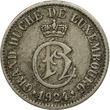 Coin, Luxembourg, Charlotte, 5 Centimes, 1924, VF(30-35), Copper-nickel, KM:33