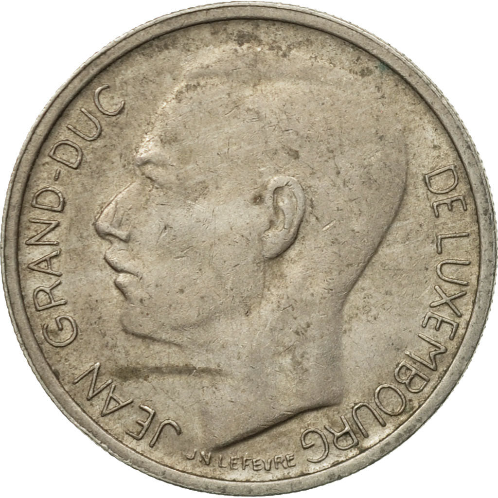 Coin, Luxembourg, Jean, Franc, 1968, VF(30-35), Copper-nickel, KM:55