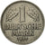 Moneda, ALEMANIA - REPÚBLICA FEDERAL, Mark, 1965, Stuttgart, BC+, Cobre -