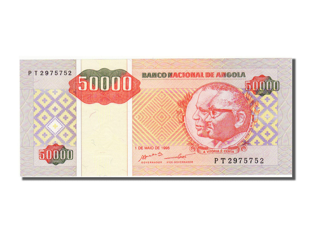Banknote, Angola, 50,000 Kwanzas Reajustados, 1995, 1995-05-01, UNC(65-70)