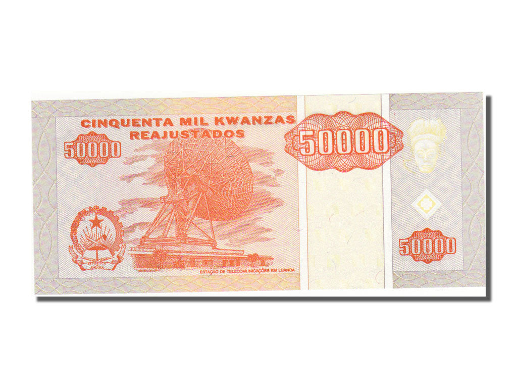 Banknote, Angola, 50,000 Kwanzas Reajustados, 1995, 1995-05-01, UNC(65-70)