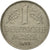 Coin, GERMANY - FEDERAL REPUBLIC, Mark, 1972, Karlsruhe, EF(40-45)