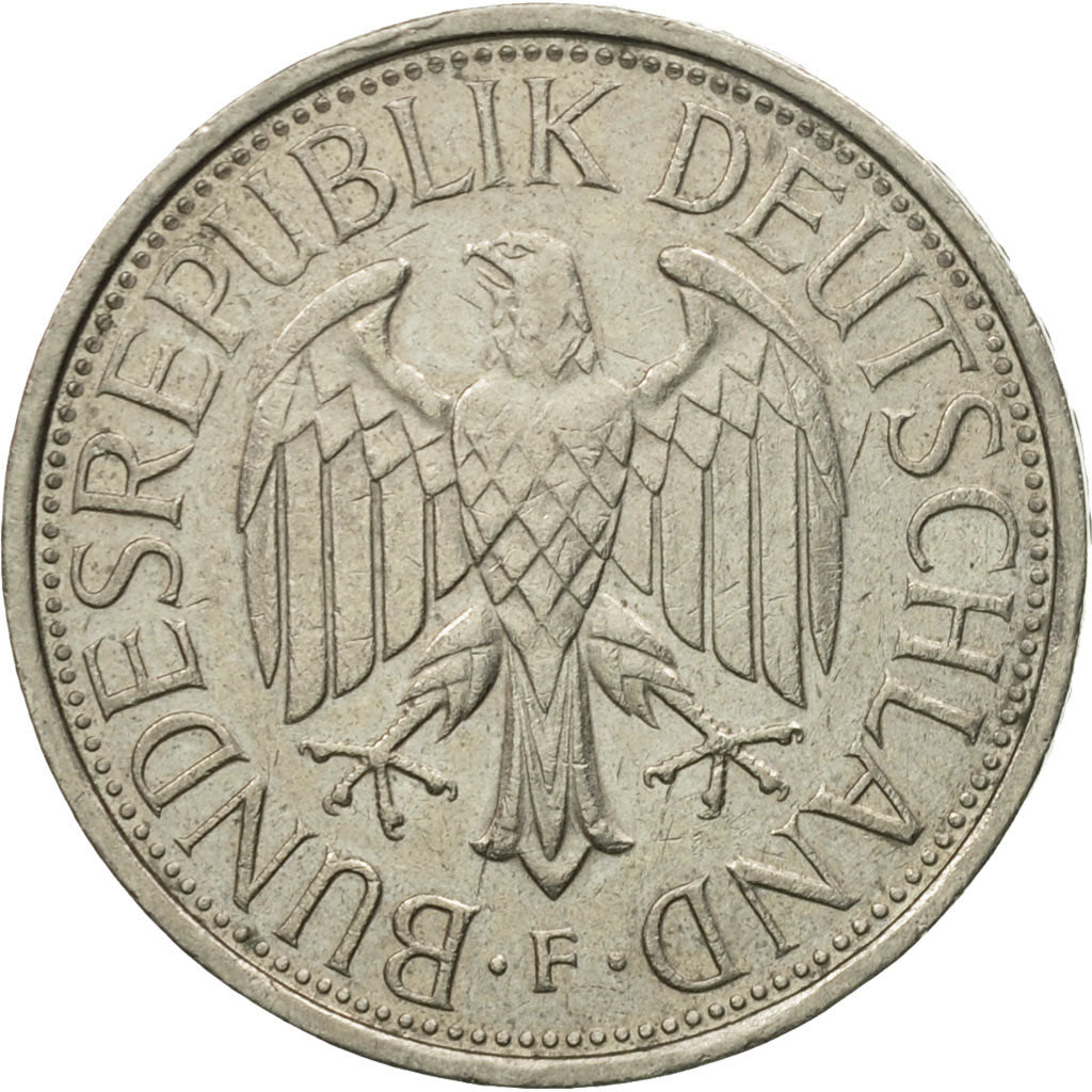 Coin, GERMANY - FEDERAL REPUBLIC, Mark, 1983, Stuttgart, EF(40-45)