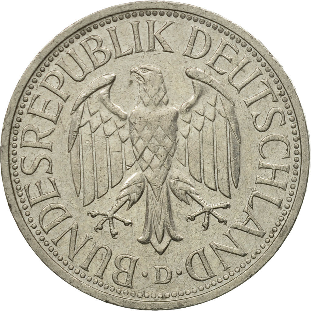 Moneta, GERMANIA - REPUBBLICA FEDERALE, Mark, 1974, Munich, BB, Rame-nichel