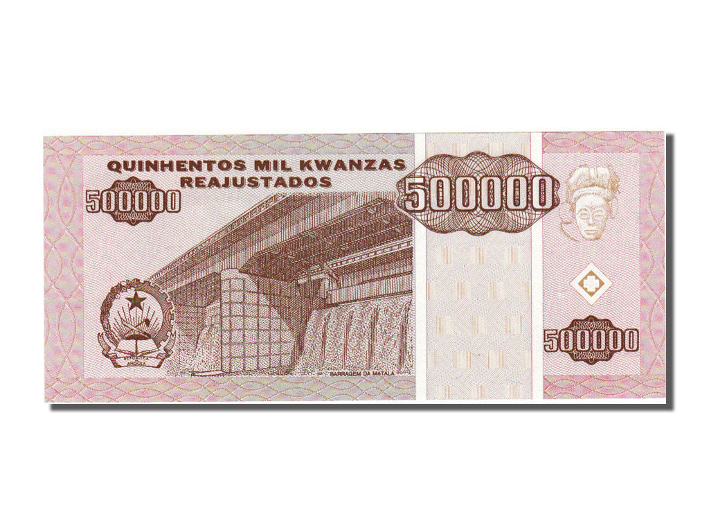 Banknote, Angola, 500,000 Kwanzas Reajustados, 1995, 1995-05-01, UNC(65-70)