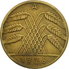 Moneta, GERMANIA, REPUBBLICA DI WEIMAR, 10 Reichspfennig, 1926, Berlin, MB+