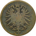 Coin, GERMANY - EMPIRE, Wilhelm I, 2 Pfennig, 1875, Munich, VF(30-35), Copper