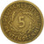 Moneta, GERMANIA, REPUBBLICA DI WEIMAR, 5 Rentenpfennig, 1924, Munich, MB+
