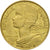 Moneta, Francja, Marianne, 10 Centimes, 1976, Paris, EF(40-45), Aluminium-Brąz