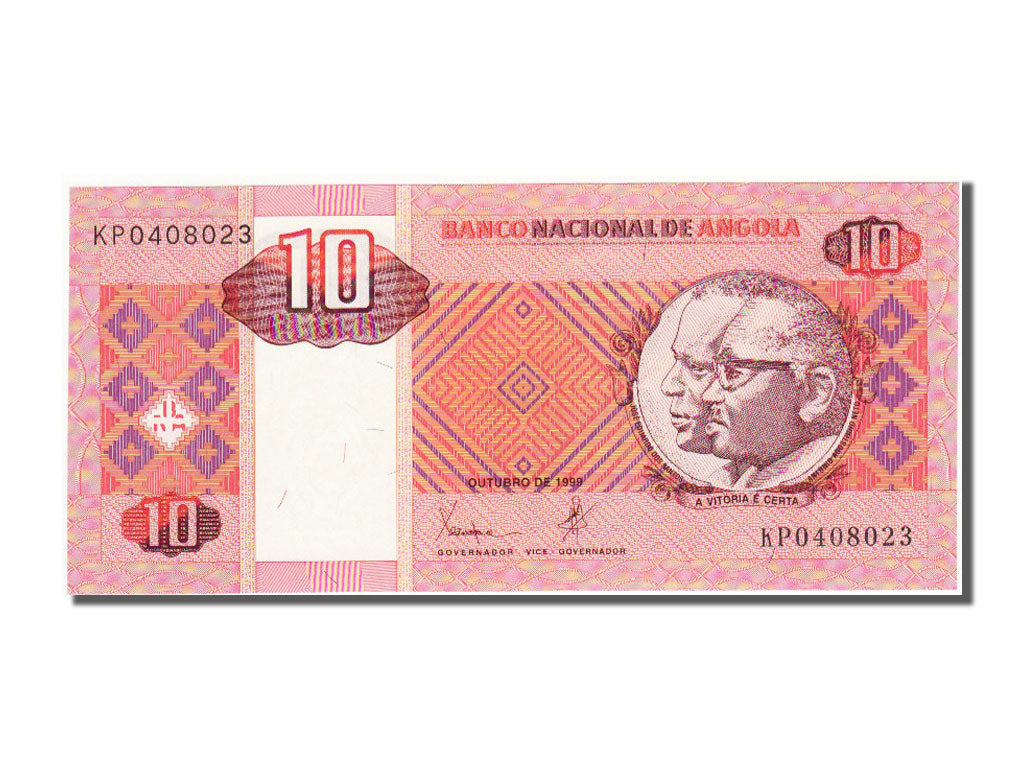 Angola, 10 Kwanzas, 1999, KM #145a, 1999-10-01, UNC(65-70), KP0408023