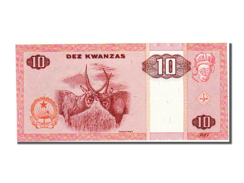 Angola, 10 Kwanzas, 1999, KM #145a, 1999-10-01, UNC(65-70), KP0408023
