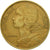 Moneta, Francja, Marianne, 10 Centimes, 1970, Paris, VF(30-35), Aluminium-Brąz