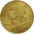 Moneda, Francia, Marianne, 10 Centimes, 1987, Paris, BC+, Aluminio - bronce