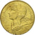Moneta, Francja, Marianne, 10 Centimes, 1977, Paris, VF(30-35), Aluminium-Brąz