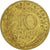 Moneda, Francia, Marianne, 10 Centimes, 1978, Paris, BC+, Aluminio - bronce