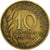 Moneda, Francia, Marianne, 10 Centimes, 1964, Paris, BC+, Aluminio - bronce