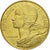 Moneta, Francja, Marianne, 10 Centimes, 1986, Paris, EF(40-45), Aluminium-Brąz