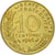 Moneta, Francja, Marianne, 10 Centimes, 1986, Paris, EF(40-45), Aluminium-Brąz