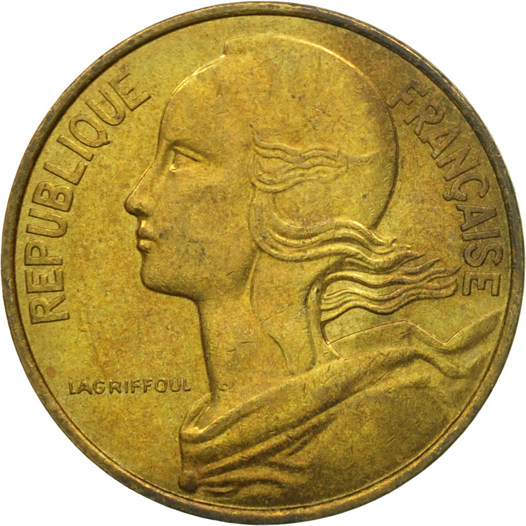 Coin, France, Marianne, 10 Centimes, 1986, Paris, VF(20-25), Aluminum-Bronze