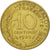 Moneta, Francja, Marianne, 10 Centimes, 1980, Paris, EF(40-45), Aluminium-Brąz