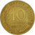 Moneda, Francia, Marianne, 10 Centimes, 1982, Paris, BC+, Aluminio - bronce