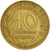 Moneta, Francja, Marianne, 10 Centimes, 1973, Paris, EF(40-45), Aluminium-Brąz