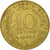 Moneda, Francia, Marianne, 10 Centimes, 1988, Paris, MBC, Aluminio - bronce
