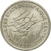 Münze, Zentralafrikanische Staaten, 50 Francs, 1982, Paris, SS+, Nickel, KM:11