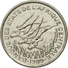 Moneta, Stati dell’Africa centrale, 50 Francs, 1989, Paris, BB, Nichel, KM:11