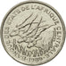 Moneta, Stati dell’Africa centrale, 50 Francs, 1989, Paris, BB, Nichel, KM:11