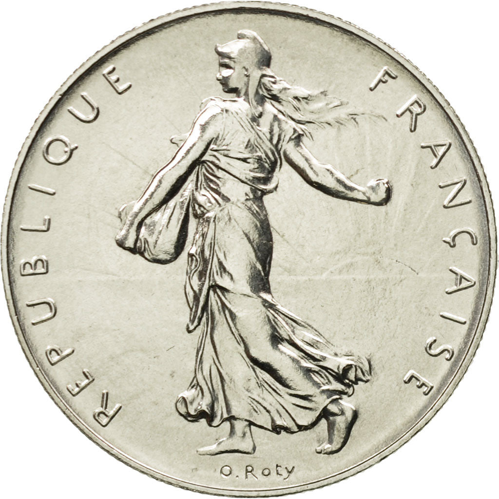 Coin, France, Semeuse, Franc, 1978, Paris, MS(65-70), Nickel, KM:925.1